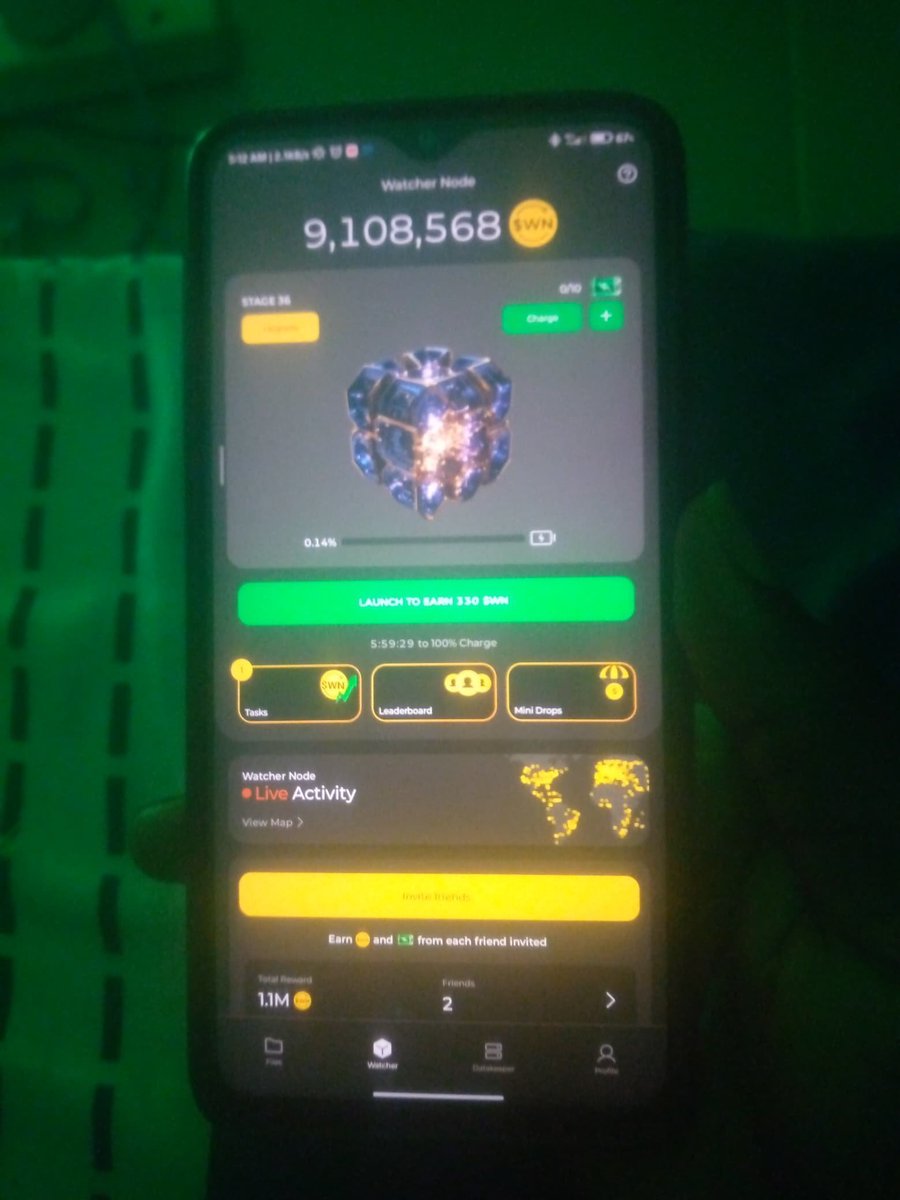 tolusam23's tweet photo. Lunching Watcher Node to secure @DeNetPro Storage network, live from Mowe Nigeria! #WatchersEverywhere https://t.co/wk4pR22jAB