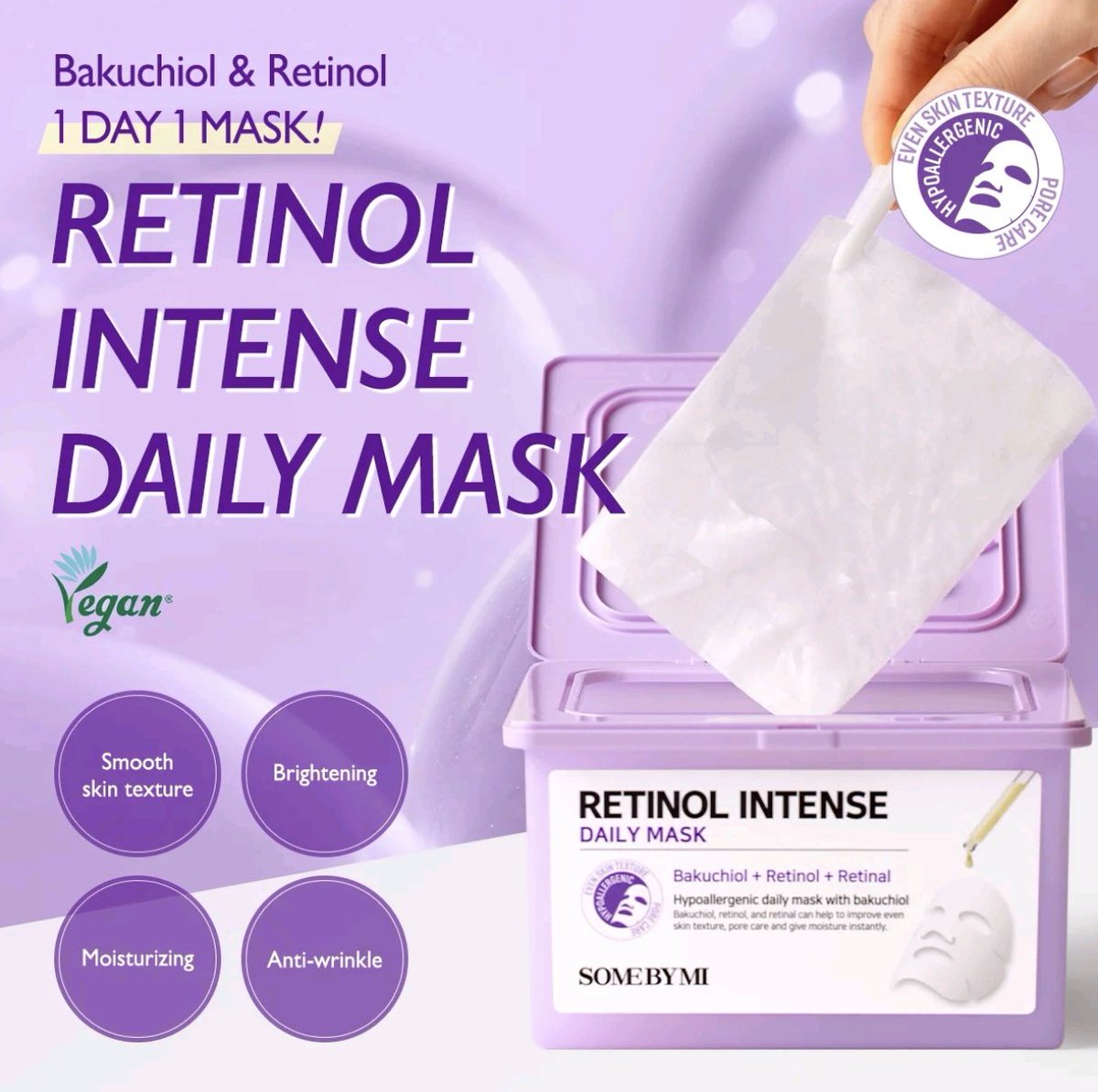 audijual's tweet photo. WTS Retinol intense daily mask (Sheetmask) SOME BY ME new segel cuma 155k aja, bisa 🍊 tapi split pay yaa✨

Somebyme some by me https://t.co/pMBiRGH4m4