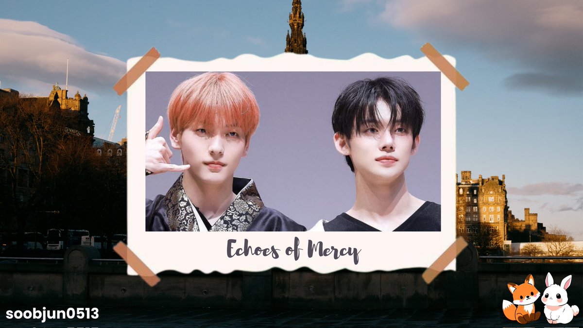 soobjun0513's tweet photo. #SOOBJUN 🐰🦊
Few-Tweets Naration

"ECHOES OF MERCY"

Siapa sangka, Yeonjun—mantan budak yang kehilangan segalanya—menemukan arti hidup dalam diri Raja Soobin, penguasa lembut yang berani menentang tahta demi cinta dan kebebasan.

Happy Reading 🍀 https://t.co/Q0kia5U5vI