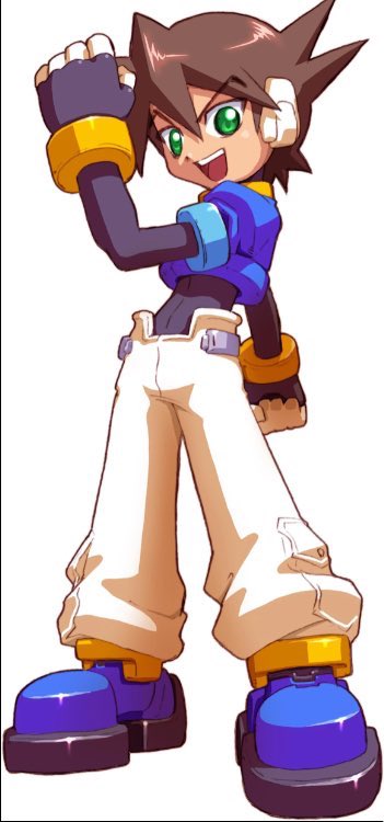 The Shota of the Day is Vent from Mega Man ZX!