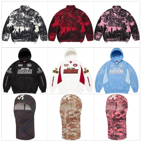 Supreme Week16 Number(n)ine 

※アイテム画像とサイズ表が公開        

発売前に色やサイズを確認しよう        

－①ナンバーナイン
supnyplus.com/2025/12/12/sup…

－②レギュラーアイテム
supnyplus.com/2025/12/12/sup…

#シュプリーム