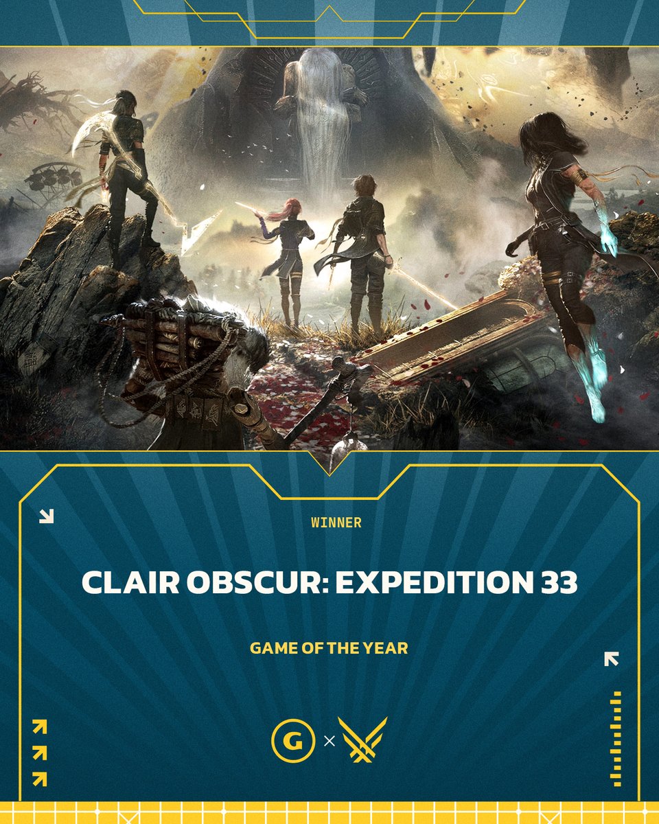 GAME OF THE YEAR #ClairObscur #Expedition33 🏆🏆🏆