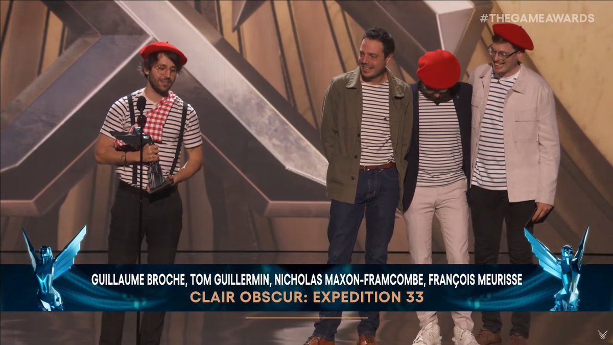 WinR2's tweet image. OUIIIIIIIIIII 🥹🥹🥹🥹 C'EST TELLEMENT MÉRITÉ  #Expedition33 @expedition33 EST LE GAME OF THE YEAR #TheGameAwards