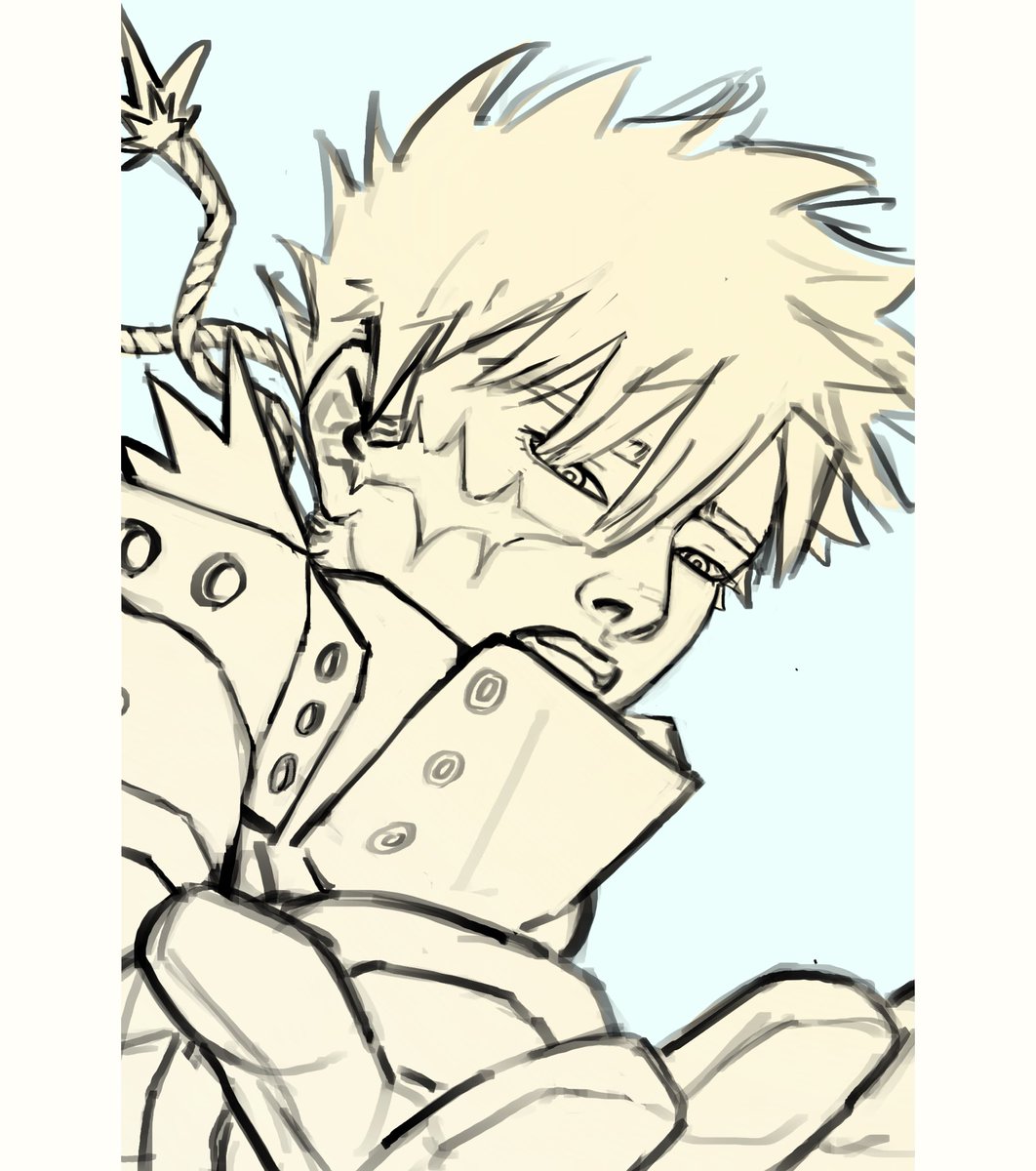 If bones ain’t gonna do it… I WILL #mha #fanart #bakugou