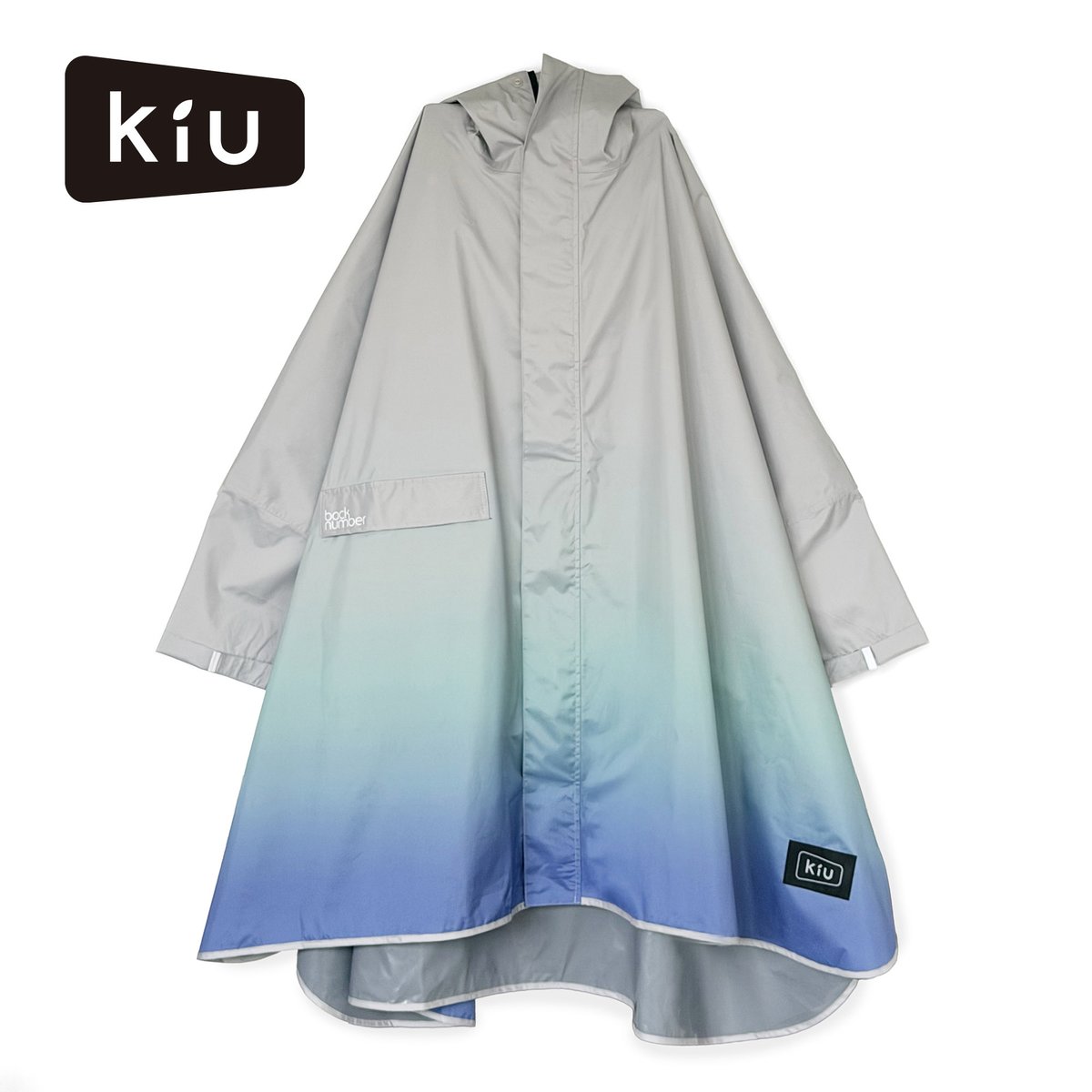 back number × KiU Collaboration】 レインポンチョと晴雨兼用