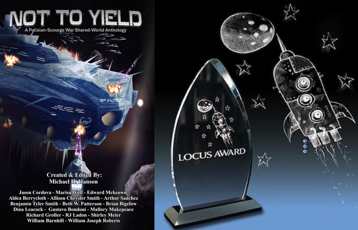 CopperDogTweets's tweet photo. Three Ravens Publishing sends Review Copies of NOT TO YIELD to Locus Magazine for potential Reviews. Promotion has commenced for this shared-world anthology to Readers of Locus Magazine for  nominations/votes in the 2026 Locus Awards in “Best Anthology” &amp; “Best Short Story.” https://t.co/qg3bqqZATd