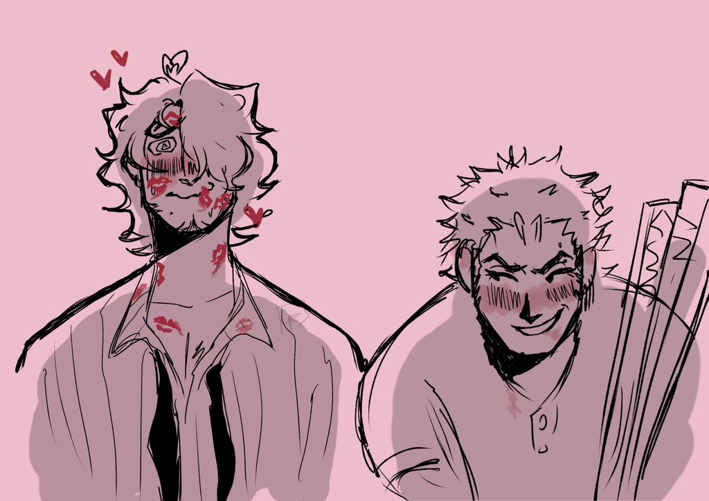 Ooc for zoro? Maybe. idc . #zosan