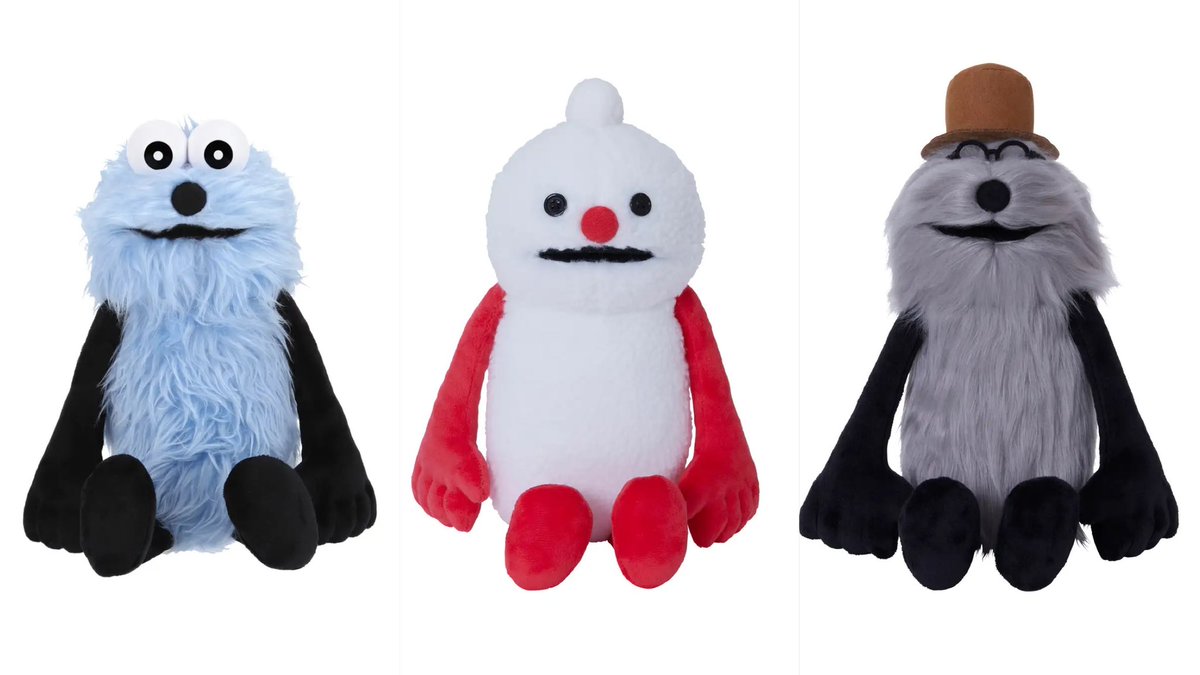 待ちに待ったノンノン&ゾンゾンのぬいぐるみ😭❣️3人揃えられる日が