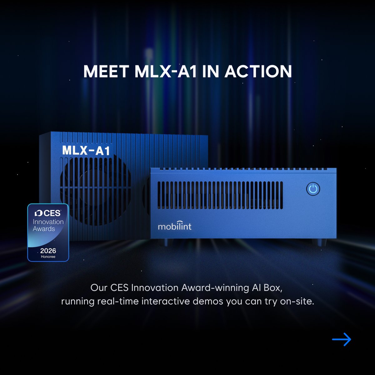 Mobilint_Inc's tweet photo. We’re bringing new ARIES-powered hardware, real-time demos, and a look at what we’ve been building together with our ecosystem partners.

From high-efficiency accelerators to our award-winning AI box, you’ll see how we’re advancing fast, local AI for real-world deployments. https://t.co/x3tZCKhMrx