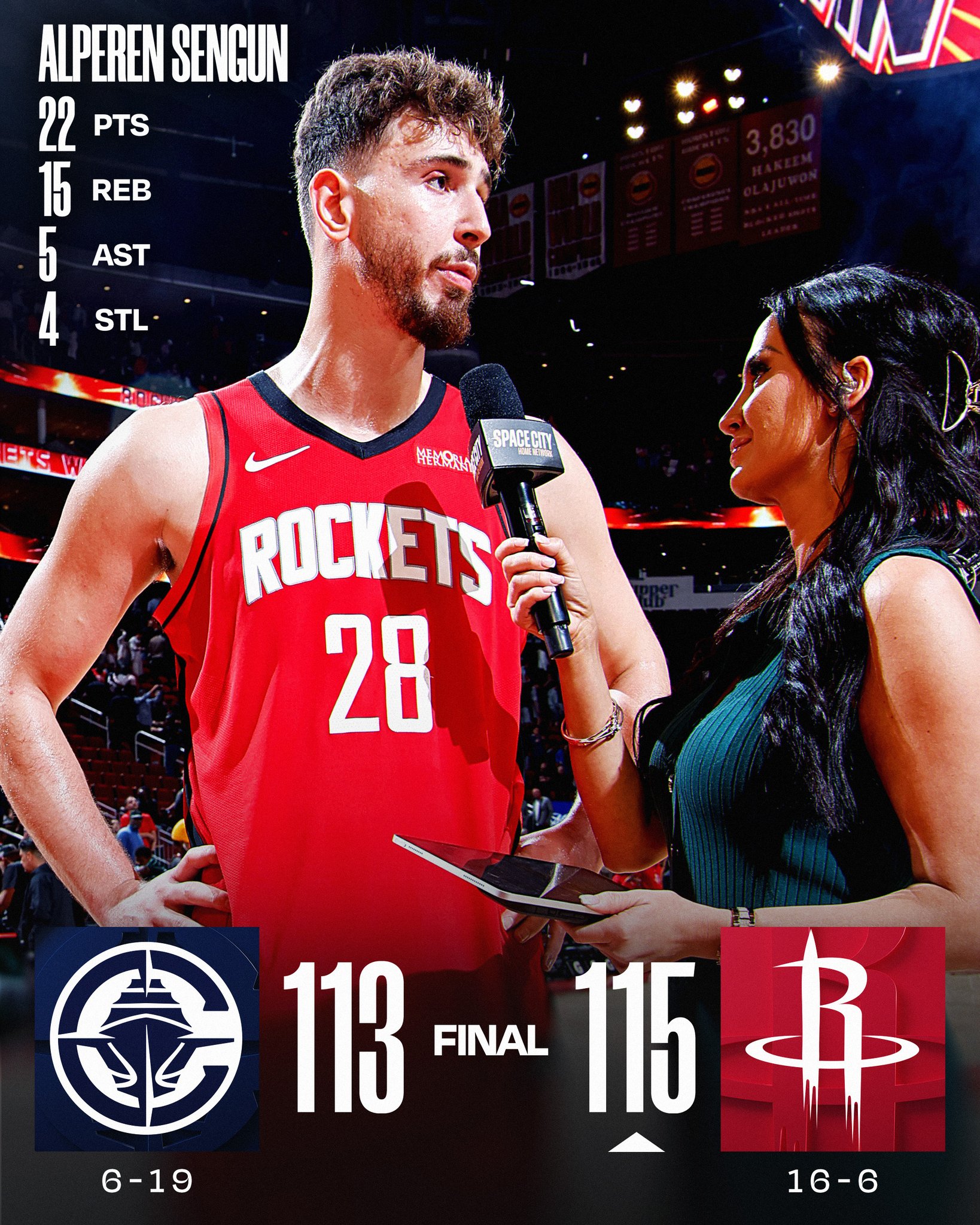 THURSDAY'S FINAL SCORES 

Alperen Sengun leads the @HoustonRockets to victory at home!

Amen Thompson: 20 PTS, 9 REB, 8 AST
Ivica Zubac: 33 PTS, 7 REB
Kawhi Leonard: 24 PTS, 9 REB, 5 STL
James Harden: 22 PTS, 7 AST
