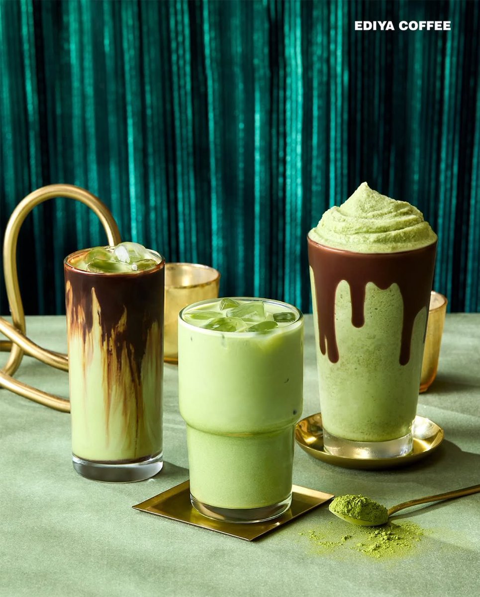 sinsang_info's tweet image. 이디야 말차신상 3종 🍵🍵

💚말차초코라떼
🤎말차초코쉐이크
🥛말차라떼