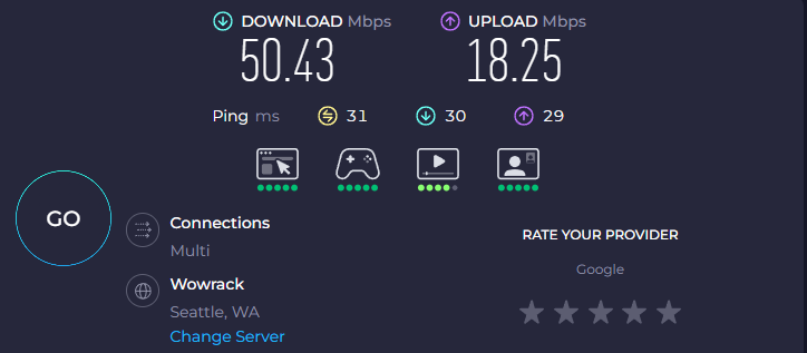 K9Arlo's tweet photo. @elonmusk @Starlink 

I have had Starlink for over a year - its my only option for internet where I live. Your website says I should be getting over 120 Mbps. I cant get ahold of anyone at support. Trying to stream and cant with these speeds. https://t.co/bDjvTB5o9c