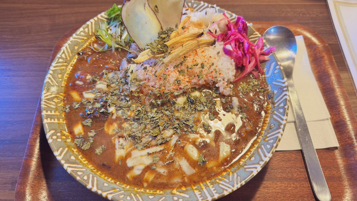 Daddy_Rider's tweet photo. スパイスカレーで体がポカポカになった
ヽ(=´▽`=)ノ
めちゃくちゃ美味しい!
#littlepine #リトルパイン #リトパ https://t.co/9axyTpxJQS