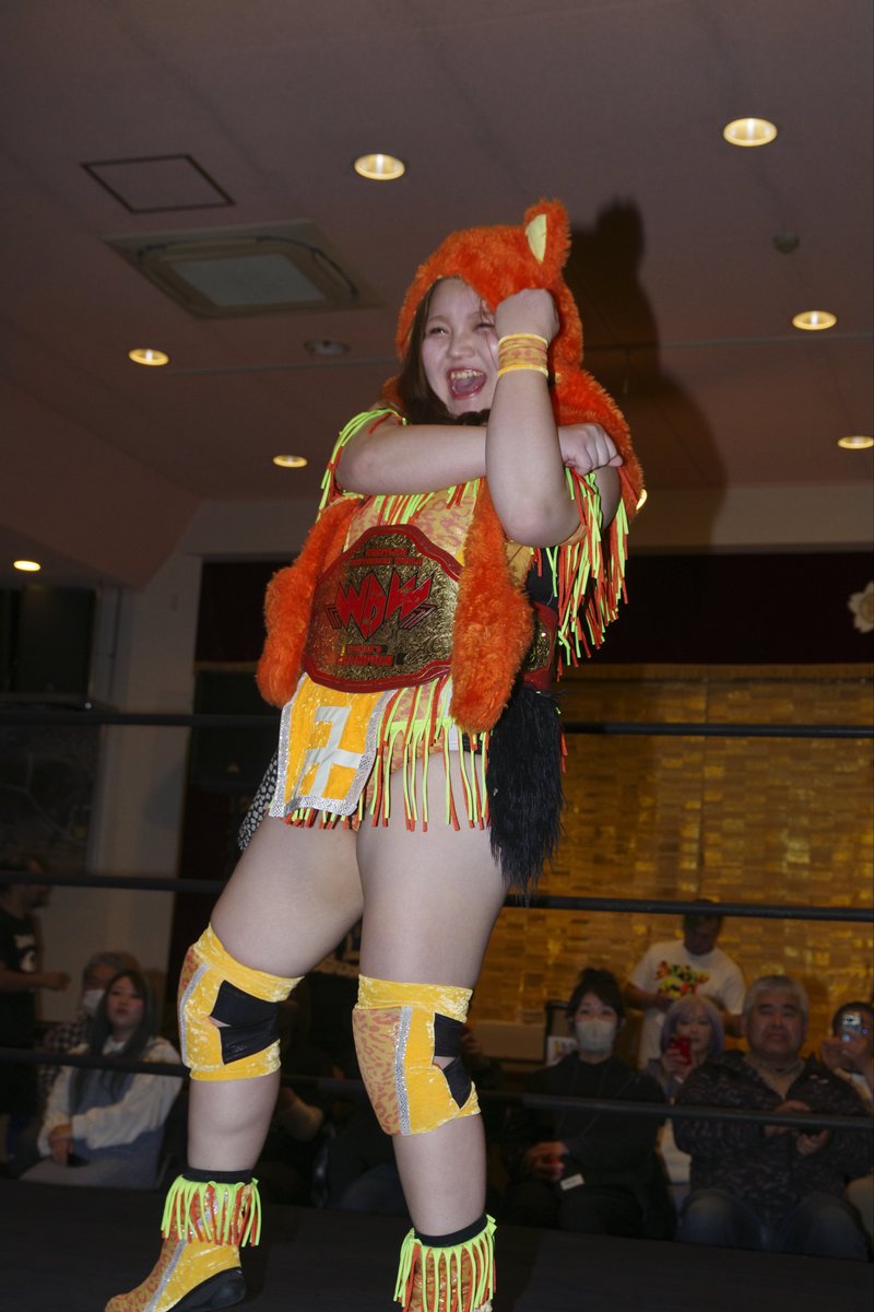 pw_bukotsu's tweet image. 2025.12.7
プロレスリングBUKOTSU
“2025年最終興行”

第４試合
パンサーグリーンプレゼンツ
タッグマッチ45分1本勝負

#蒼あいな &amp;amp; #マリ卍 vs #KONOHA &amp;amp; #山縣優

#pw_BUKOTSU
#柳ケ瀬プロレス