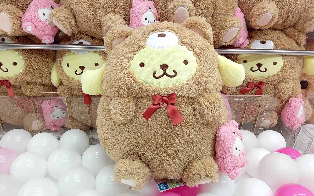 プライズ】本日新入荷！ 『ポムポムプリン いつもいっしょペア