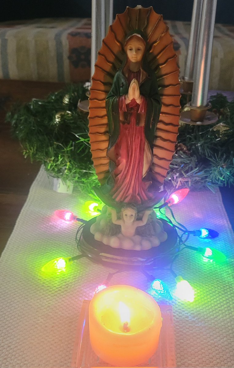 AndromedaNat's tweet image. Querida Virgen de Guadalupe 🕯🙏