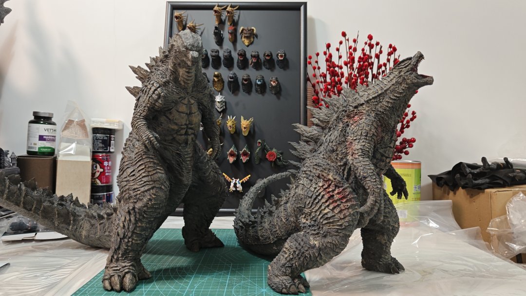 2014年のゴジラが登場しましたね、このモデルどう思いますか？#ゴジラ