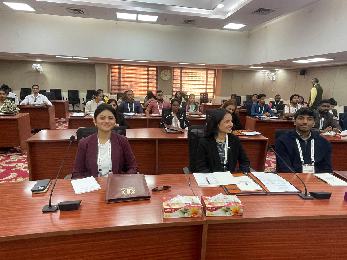 diaspora_india's tweet photo. The 84th KIP participants visited #SSIFS, where they were introduced to the richness of ancient India and its remarkable contributions to the world.The session further emphasized the vision of Viksit Bharat and India’s forward-looking developmental roadmap.
#84thKIP https://t.co/TVoXWkqpTe