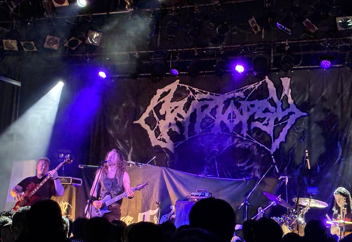 egztWgy3baqS22i's tweet photo. #InfestedAngel
Cryptopsy 東京公演 初日
Infested Angel
昨日は3人体制で、ミニマル編成とは思えない爆音と勢い。とても良かったです!今後いかようにも伸びそうで、注目のバンドですね😊
見ることができて良かったです🤘 https://t.co/0wcIwNiw4q