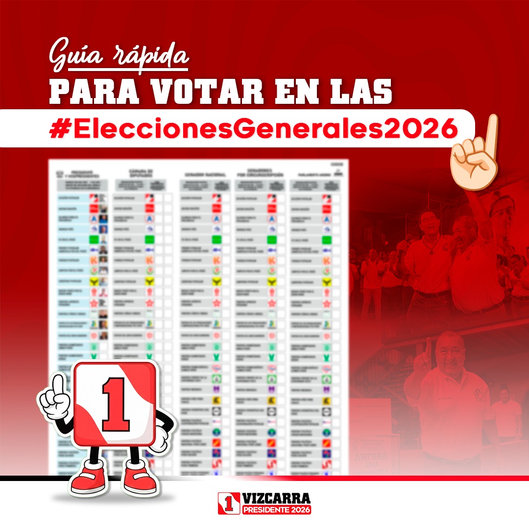peruprimero_ofi's tweet photo. ¡ATENCIÓN, PERÚ PRIMERO! 🇵🗳️
Si quieres que tu voto cuente de verdad este 2026… marca así de fácil por Perú Primero. 🇵🇪 💥

#PerúPrimero #MartinVizcarra #peru #MarioVizcarra #Vizcarra https://t.co/7vkvIG1aJA