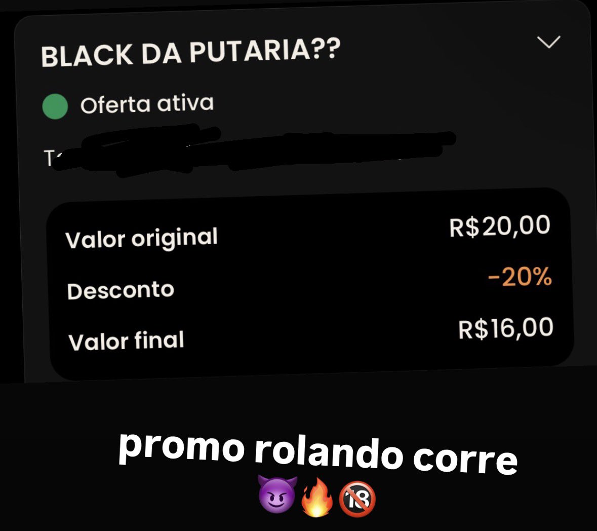 jeanzinmn's tweet photo. consegui mais 100 vagas no meu site por apenas 16$ reais aproveitem  acaba domingo 00:00

16$ reais clica >>> https://t.co/wbp4cat58P 

I managed to get 100 more spots on my website for only $16 reais, take advantage! Ends Sunday at 00:00.

$3.50 >>> https://t.co/xh78Iirx8S https://t.co/kLNNhZ82PV