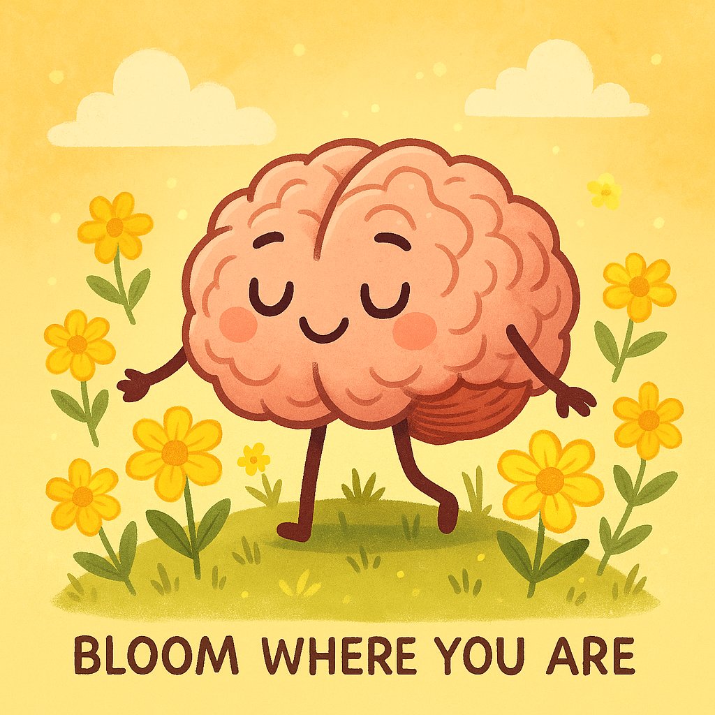 brainhugstudio's tweet photo. The good things are still here. Sometimes you just need a moment to see them. #mentalhealth #optimism https://t.co/yHuy0WSaDG
