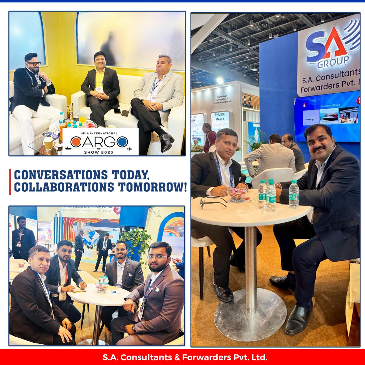 sacfpl's tweet photo. Connecting cargo leaders in the heart of Mumbai. It was Day 1 of IICS 2025, and the energy was incredible!
We’re delighted to connect and engage with so many of you and look forward to meeting more of you here tomorrow. Let’s explore how our team can support your business growth. https://t.co/ckhSLYqGcu
