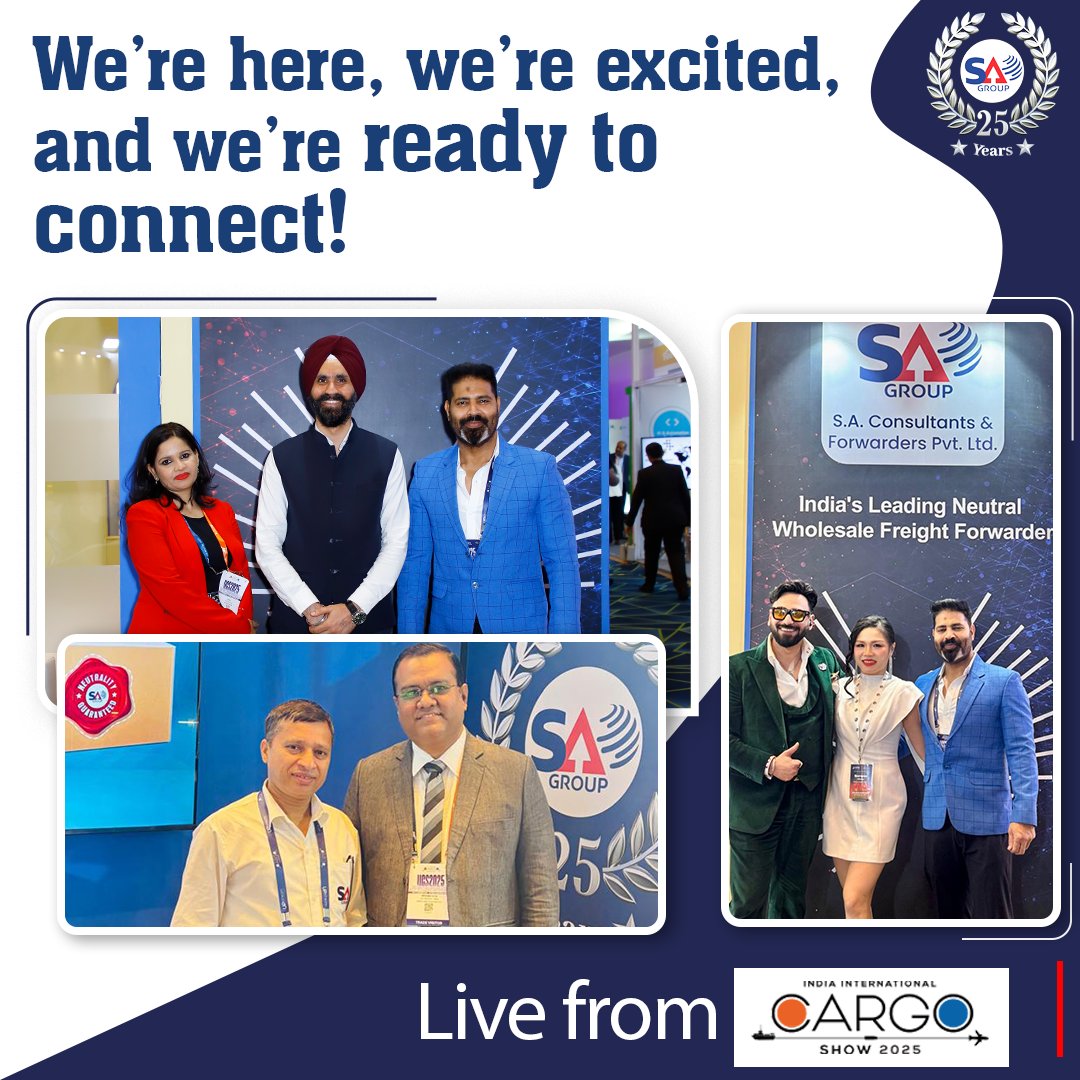sacfpl's tweet photo. Great energy at IICS 2025! 
We’re super energized for Day 3 of IICS 2025! It's great engaging with all of you — can’t wait to see even more of you!

#iics2025 #exhibition #airfreight #freightforwarding #neutralfreightforwarder #sacfpl #wecarryyourtrust https://t.co/3qmuIi2Mlu