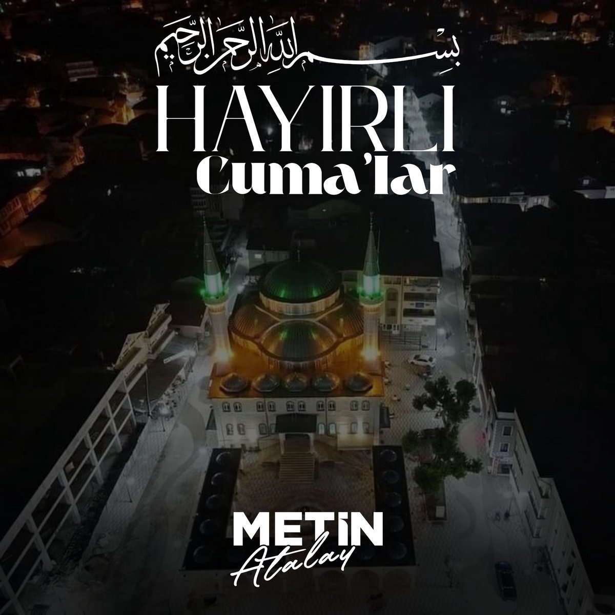 Allah’ın rahmeti ve bereketi üzerimize olsun. 
#HayırlıCuma’lar