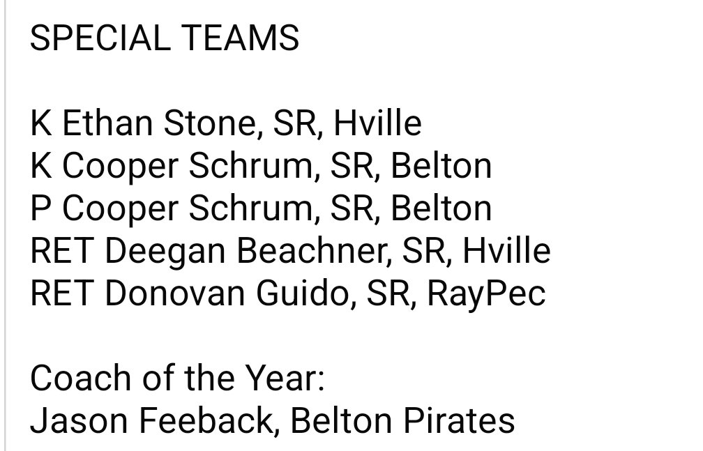 jonesbrett8's tweet photo. 2025 9th Annual All-Cass County Large School Football Team @RayPecFB @BeltonPirateFB @footballrooster @HvilleWildcatFB https://t.co/JIT8JU4lYG