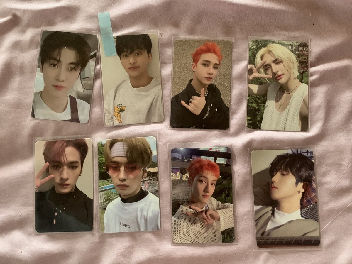 hanjsluvr's tweet photo. wts lfb skz stray kids nct photocards

declutterring

100 each except for han’s sg 50 only https://t.co/LvCF3uSM9k