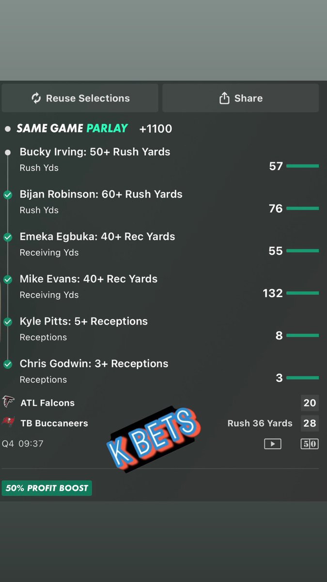 KBets01's tweet photo. We’re back 👀👀🚨🚨🚨🚨🚨

#ThursdayNightFootball #TNFonPrime #TNFxESPN #FootballTips #DraftKings #BettingCommunity #bettingpicks #BettingX #Betting #Falcons #TampaBay #BakerMayfield #Pitts #Bucky #Bijan https://t.co/B9qHwJmWll