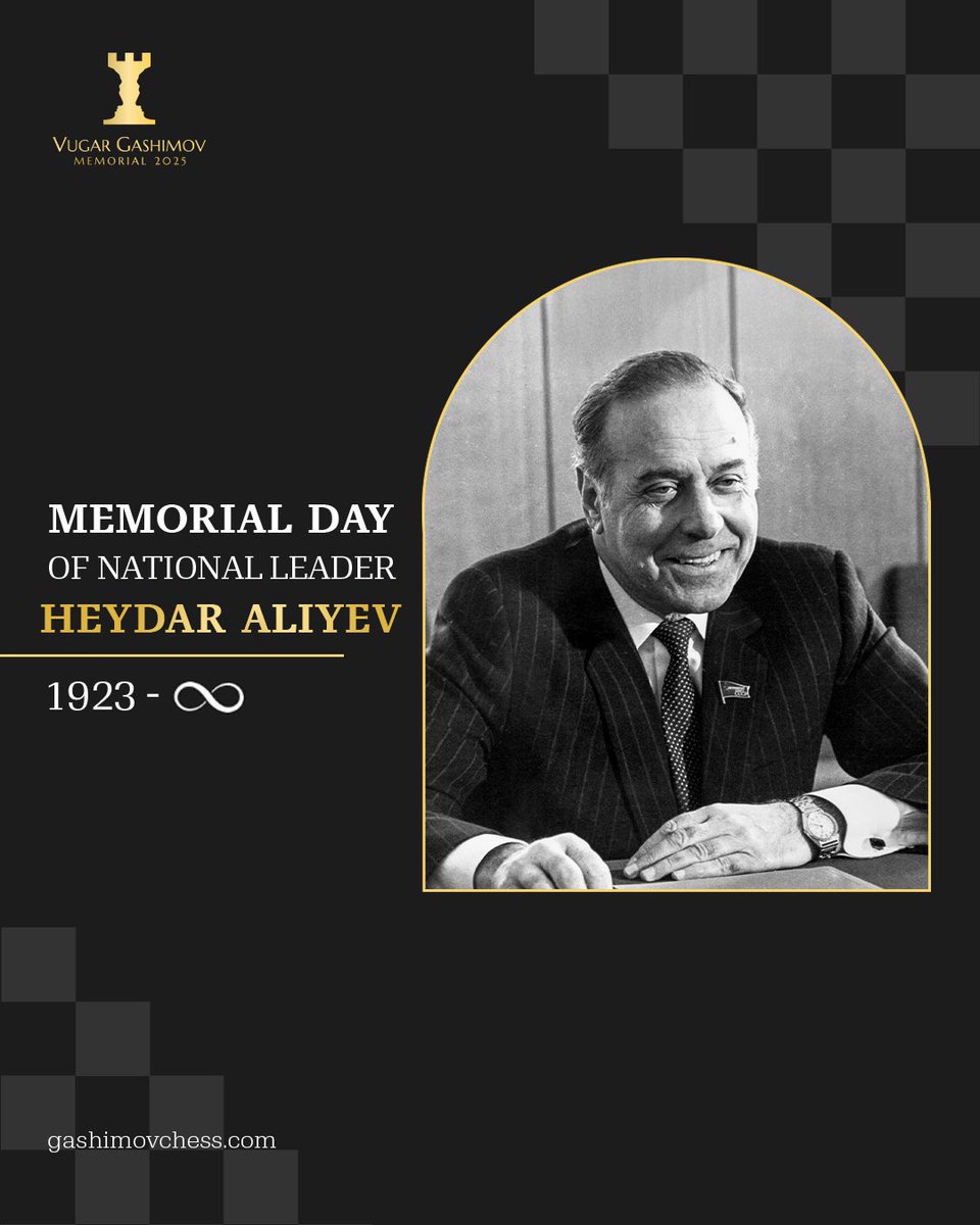 Ulu Öndərin əziz xatirəsini dərin hörmətlə anırıq.

#vugargashimovmemorial2025