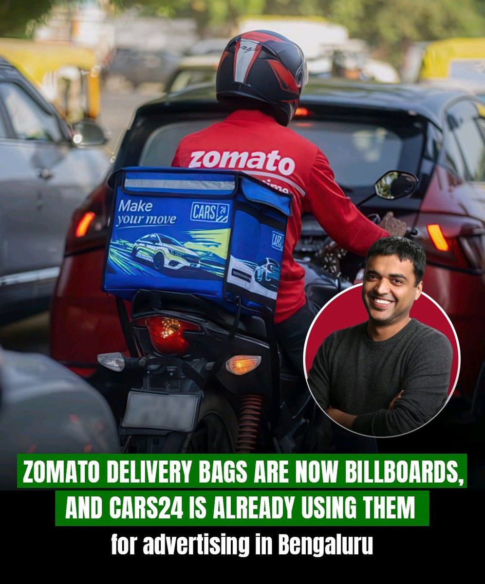 Saw a Zomato rider with a Swiggy bag not sure that was company strategy though.