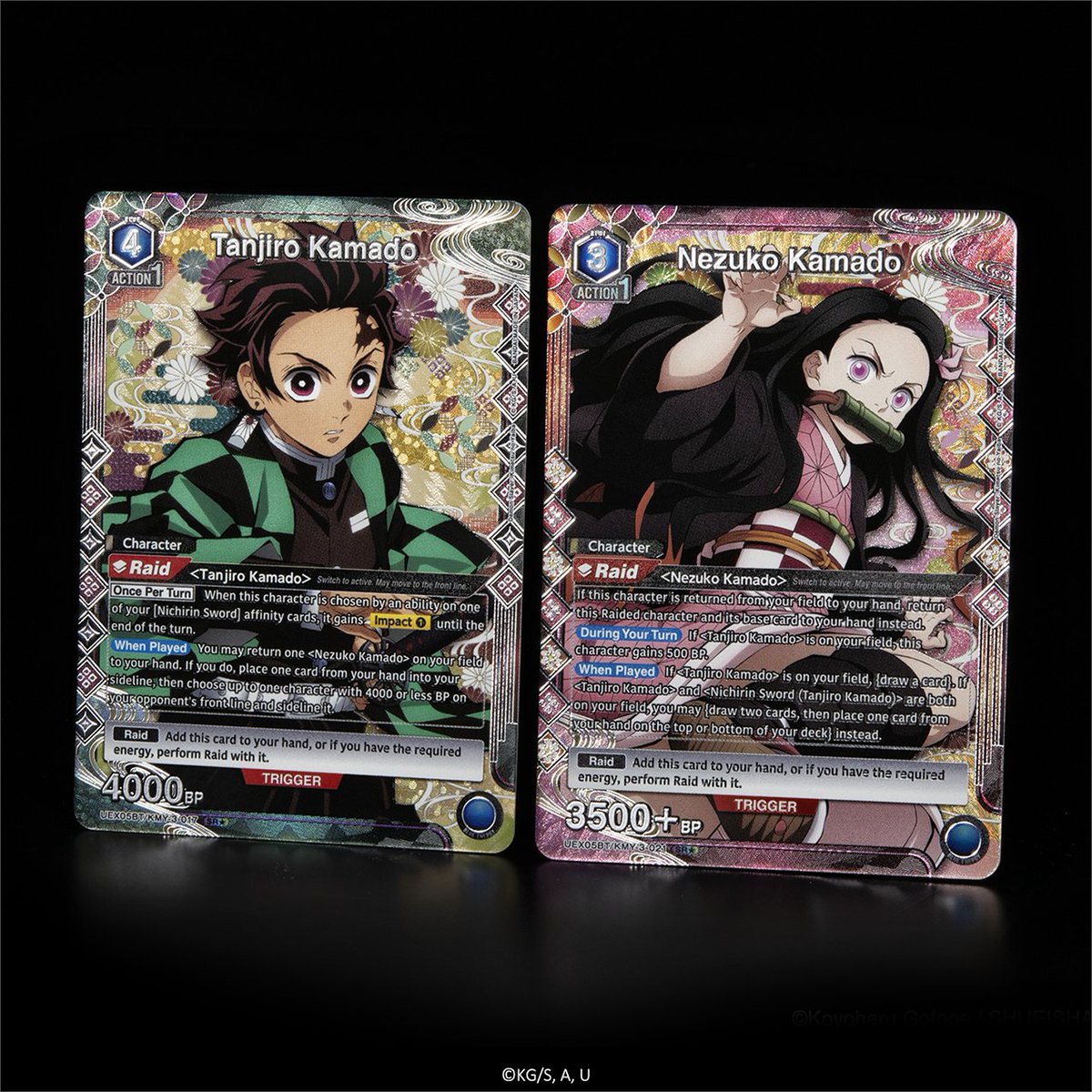 ⭐ [Repost this!] ⭐
Want these SR★ Tanjiro &amp; Nezuko cards? 🤩
✨ Super rare pulls in the #DemonSlayer: Kimetsu no Yaiba Vol.2 [UEX05BT] Booster Pack on sale now!
🔥 Repost if you need these two in your deck! 💎
💬 Tell us which one you wanna pull! 🎴

#UNIONARENA_EN