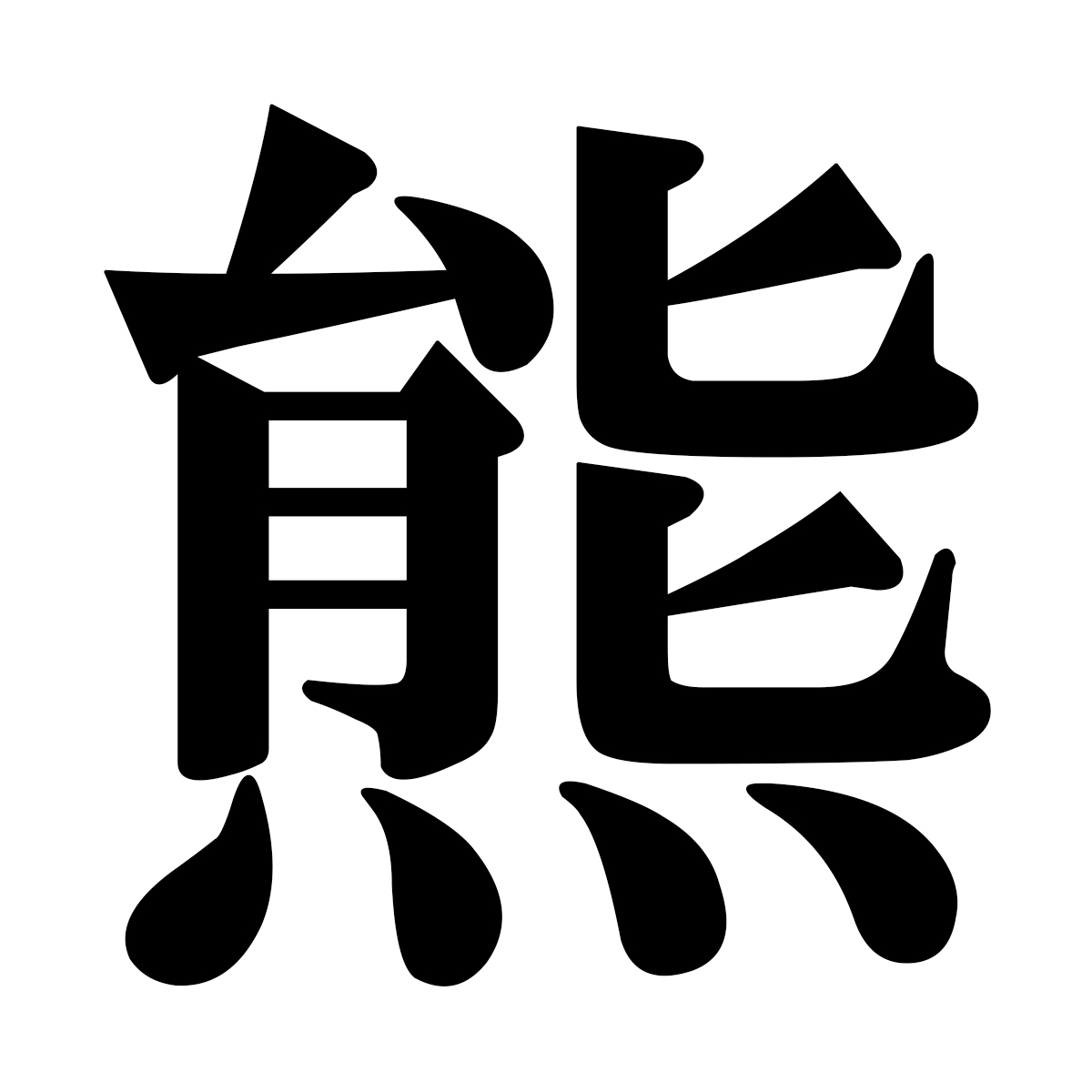 oricon's tweet image. 今年の漢字は「熊」に決定❗️
京都・清水寺で発表
oricon.co.jp/news/2424221/f…

#今年の漢字