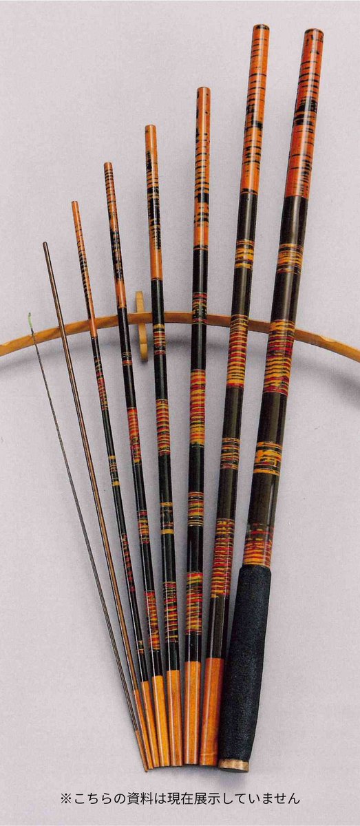 仙台竿」は、伊達政宗も愛用したと言われる仙台の伝統的な釣竿（竹竿