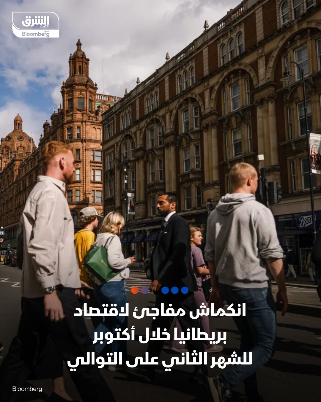 انكماش مفاجئ لاقتصاد بريطانيا خلال أكتوبر للشهر الثاني على التوالي. الناتج المحلي الإجمالي انكمش بنحو 0.1% على أساس شهري مخالفا التوقعات بنموه 0.1%. الاقتصاد البريطاني يواصل بذلك الانكماش للشهر الثاني بعد تراجعه 0.1% في سبتمبر. فيما تفاقم العجز التجاري البريطاني على أساس شهري في أكتوبر إلى 4.824 مليار إسترليني متجاوزا التوقعات بعجز 1.235 مليار 