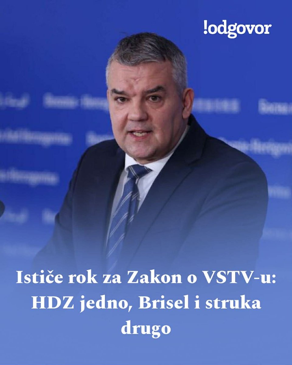 Naredne sedmice ističe rok za usvajanje dva zakona u Vijeću ministara BiH koje je Evropska unija postavila kao uslov za otvaranje pregovora, ali Zakon o Visokom sudskom i tužilačkom vijeću BiH koji je pred ministrima, nije u skladu sa zahtjevima Brisela zbog cementiranja etničkih