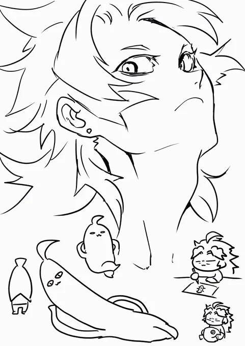 落書き
#illustration #イラスト #oc 