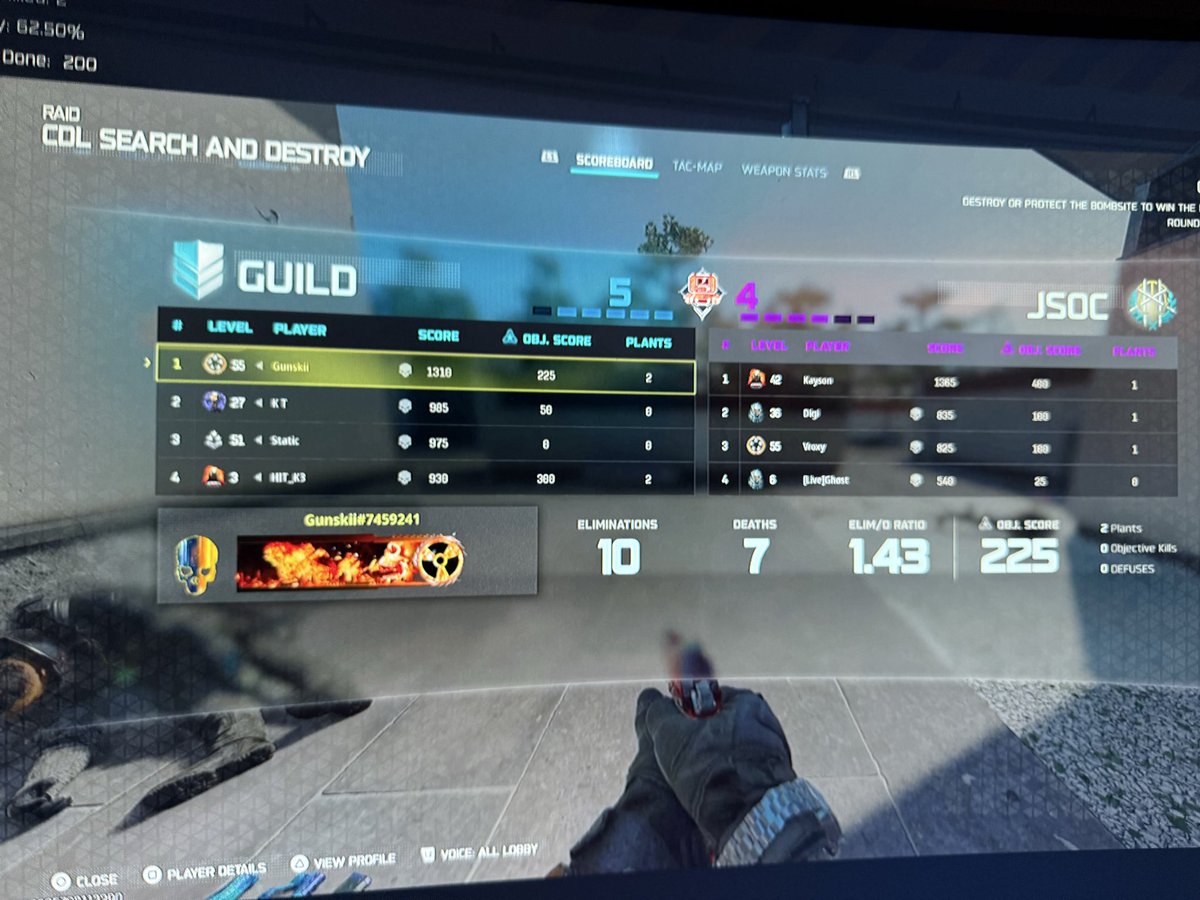 GunskiiTv's tweet image. 1-0 @XPLeagueUpdates @7vroxy 🥴 GG #ps5