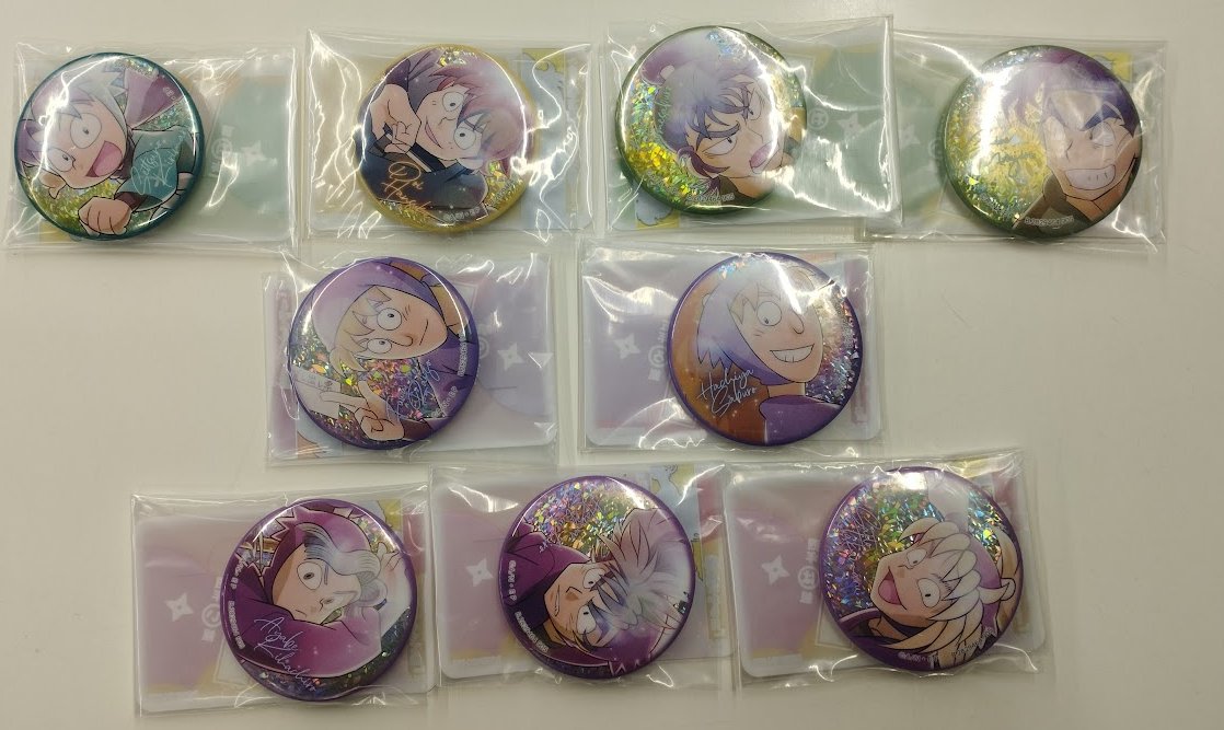 入荷情報】 #忍たま乱太郎 彩光キラキラ缶バッジが入荷しました！！ お