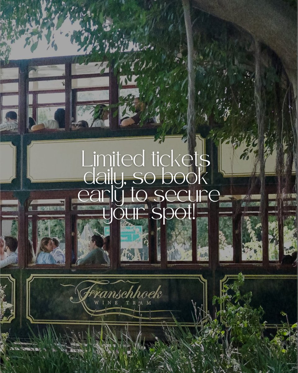 Franschhoek Wine Tram tweet media