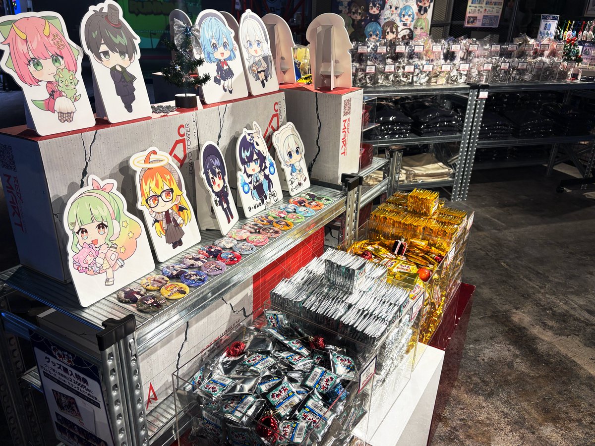 💀～めめ村 × RED°～💀 謎解きとグッズ販売は4階で開催中！ グッズ購入