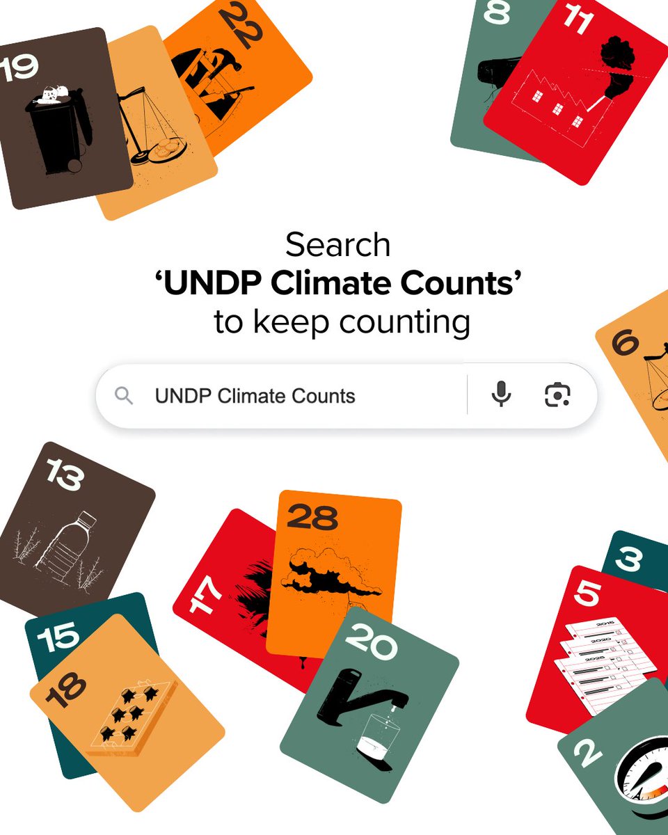 1️⃣ 7️⃣ | #ClimateCounts
Over the past century, human activities have not only caused climate change but also led to a dangerous decline in biodiversity.