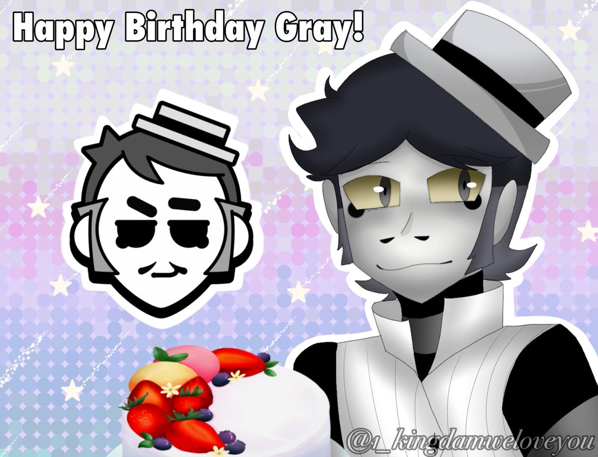 Happy Birthday Gray!🥳🎉🎂🎁
#BrawlStars #brawlstarsfanart #BrawStarsArt #BrawlStarsGray #brawlstarsgray #graybrawlstars #GrayBrawlStars