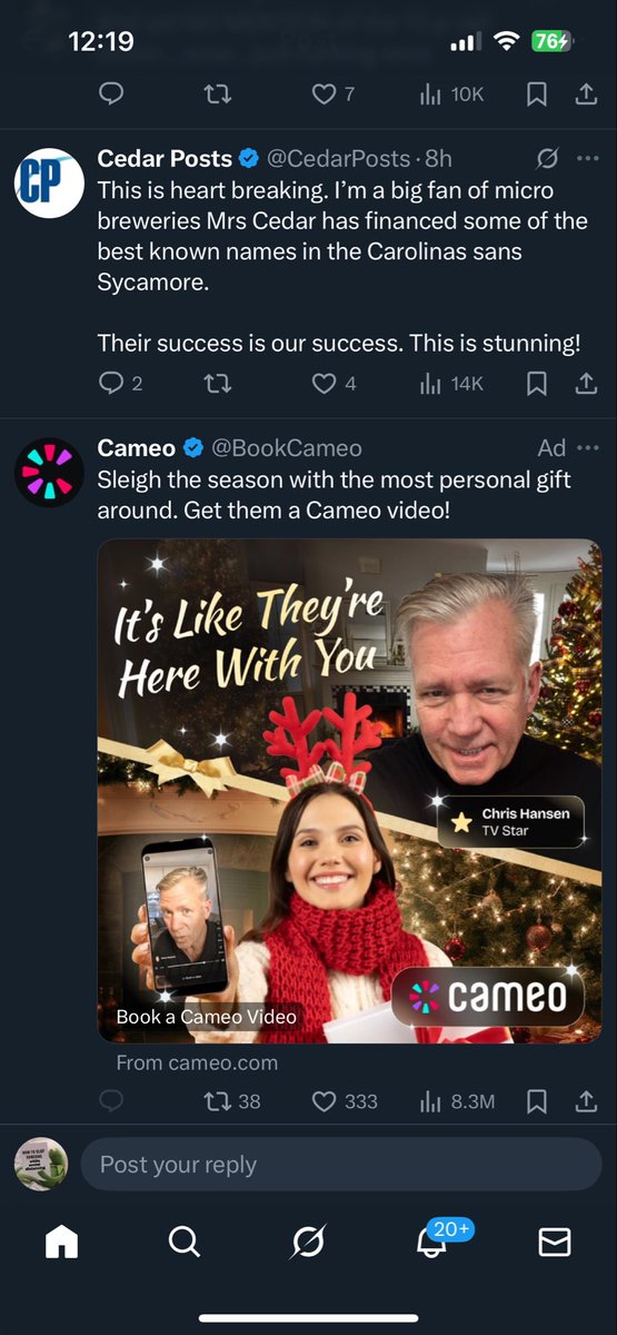 killthehydra's tweet photo. @JoeBrunoWSOC9 I’d say the ad placement here is a bit on the nose 😂 https://t.co/vEAky8I0OA