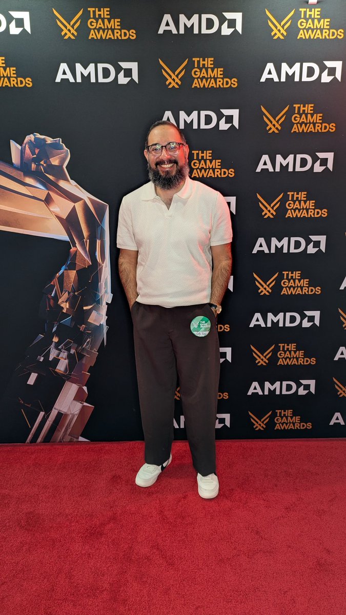 Stoked to have been able to attend <a href="/thegameawards/">The Game Awards</a> representing <a href="/AMDGaming/">AMD Gaming</a>!