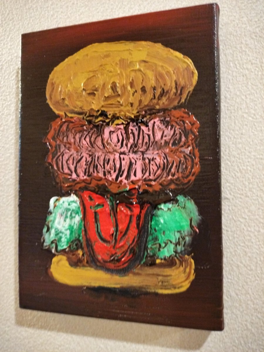 sinzow's tweet photo. Tomato of hamburger
2025
#acrylicpainting https://t.co/RkpDGsavoj