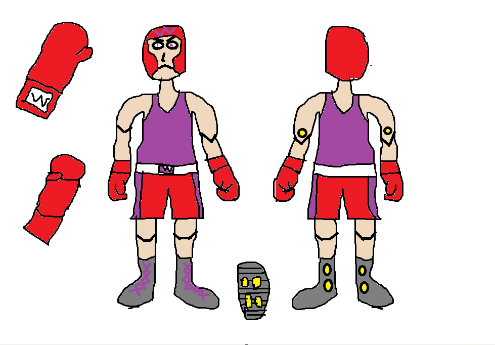 Sethysics's tweet photo. @MegaMan Robot Master Design
#MegaManDO #DesignARobotMaster
Punch Man
Weapon: Windmill Punch
Idea: Doesn't have projectiles but is very fast on his feet and can punch hard. https://t.co/lnl73z1otm